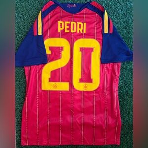 Pedri Spain jersey
